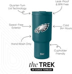 Simple Modern Philadelphia Eagles Tumbler with Flip Lid, Straw 30oz | NFL - Image 2