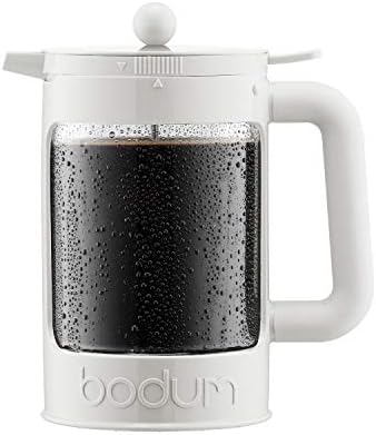 Bodum Bean Cold Brew Coffee Maker Set, 1.5 L/51 oz, White by Bodum