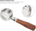 54mm Bottomless Portafilter for Breville 8 Series, Brown Handle - Image 5