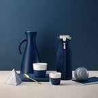 EVA SOLO Fridge Carafe | Scandinavian Design | 1 Litre | Borosilicate Glass, Stainless Steel, Silicone | Dishwasher Safe | 100% Drip - Nordic Blue Woven 1.0 Litre - Image 3