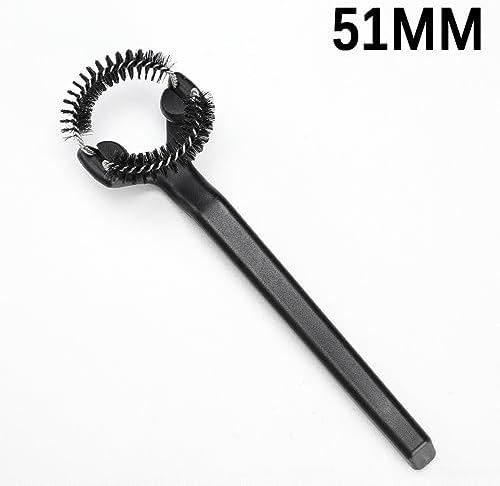 Coffee Cleaning Brush 51/58mm Espresso Machine Replacement Heads Coffee Machine Coffee Grinder Cleaner Brew Head Cleaning Tool (Color : 51mm Brush) - Image 2
