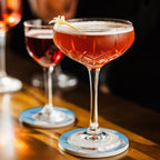 Blue Whale Drink Coasters Set of 8 with Holder, Absorbent Round Ceramic Coasters for Desk, Clouds Natural Landscape Cup Mats for Home Kitchen Office Party Coffee Table Decoration Supplies - Image 6