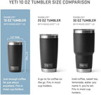 YETI Rambler 10 oz Tumbler, Stainless Steel, Vacuum Insulated with MagSlider Lid, Canopy Green - Image 2