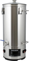 Kegland DigiBoil Electric Kettle - 35 Liters / 9.25 Gallons (110V) | 1500W Power | Digital Temperature Control | Stainless Steel | Beer Brewing Machine by Kegland