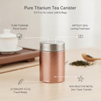 Tea Enthusiasts Pure Titanium Canister, 9.5 fl oz - Image 5