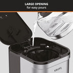 KRUPS Simply Brew Compact 5 Cup Coffee Maker: Stainless Steel Design, Pause & Brew, Keep Warm, Reusable Filter, Drip-Free Carafe (Pack of 4) - Image 4