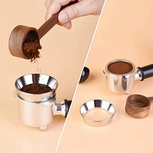 Funnel Espresso Dosing Funnel, Stainless Steel Coffee Dosing Ring Compatible with Portafilter - Image 3