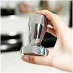 Coffee Tamper, Stainless Steel, Flat Bottom, 49/51/53/58MM - Image 2
