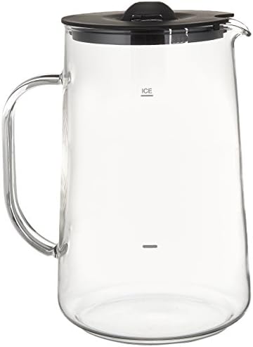 Capresso 6624 Ice Tea Glass Pitcher, 80 oz. (2.5 Qt.) by Capresso