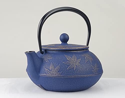 Iwachu 45749 Teapot Type 5 Maple Gold/EBU 0.65L Inner Enamel Nambu Ironware - Image 3