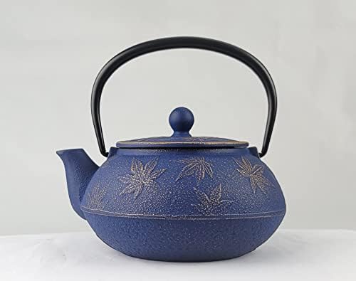 Iwachu 45749 Teapot Type 5 Maple Gold/EBU 0.65L Inner Enamel Nambu Ironware - Image 2