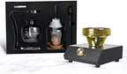 JITEM Cafetera Syphon Coffee Maker Manual Japanese Style Vacuum Glass Siphon Pot Percolators 3 Cups Glass Tabletop Siphon Coffee Maker for Coffee or Tea - Image 7