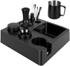 Y-Step 51mm Espresso Accessories Kit with Espresso Knock Box and Tamping Station by Y-Step