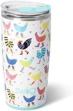 Swig Life 22oz Insulated Tumbler with Lid, Funky Chicken by SwigLife