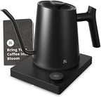 Greater Goods Electric Gooseneck Kettle and Coffee Scale, Designed in St. Louis. Onyx Black/Birch White. - Image 2