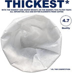 (100 Pack) Commercial Cold Brew Coffee Filters, 20" x 20" For 5-Gallon Capacity Cold Brew Coffee Makers and Systems - Image 3