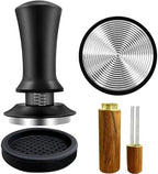 Professional Calibrated Spring Loaded Coffee Tamper Coffee Powder Needle Coffee Tamper Mat Perfect For Coffee Espresso Coffee Brewing Tool - Image 7