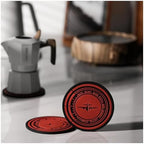 Silicone Coffee Tamper Mat Pot Pad Tamper Stoage Mat for Barista Dish Draining Pad Home Kitchen Accessories(Tamp Mat) - Image 3