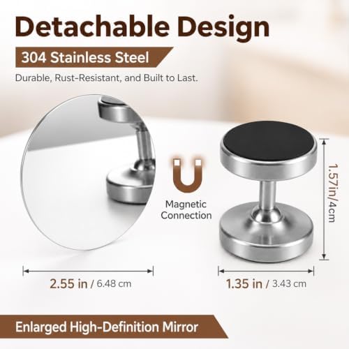 Supvox® Espresso Shot Mirror with Adjustable Base for Espresso Use - Image 2
