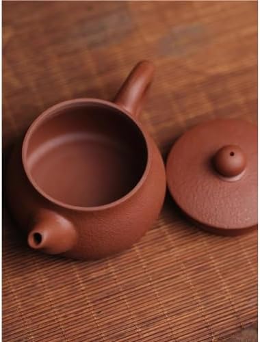 Tea Pots For Loose Tea Chinese Creative Purple Sand Kettle Chinese Tea Ceremony Supplies Loose Tea Teapot Multifunctional Ceramic Teapot Retro Tea Teapot Tea Infuser Pot(70ml teapot) - Image 5
