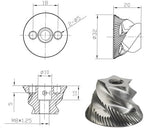 Conical Grinder Burr Set Replacement Stainless Steel Conical Grinder Burr Set 48mm Coffee Spare Parts - Image 3