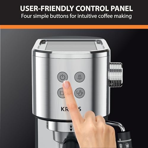 KRUPS 15-Bar Espresso Machine with Milk Frother and Cup Warmer - Image 5