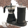 480W Automatic Milk Frother, 200ML Electric Moka Pot, Espresso Coffee Maker,Slow Extractio, for Kitchen, Coffee Shop, Restaurant (2) by Unknown