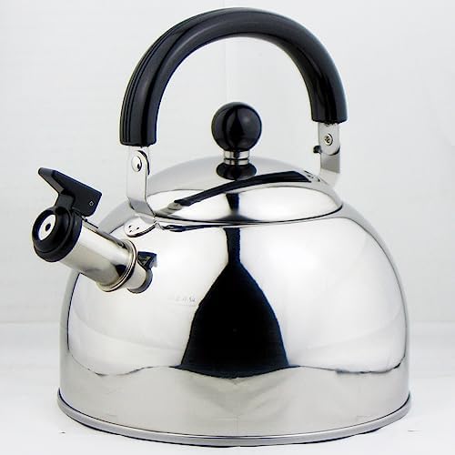 Nagao Tsubamesanjo Kettle, Full Water, 1.8 gal (3.3 L), Induction Compatible, Whistling, Stainless Steel, Made in Japan - Image 2