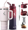 Lexlion All-Day Hydration Bundle – 22 Oz Tea Infuser Bottle + 30 Oz Tumbler by LEXLIONPRODUCTS