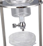 Cold Brew Drip Tower, Glass Filter, Stainless Steel Adjustable Dripper with Reusable Design, Ideal for Home Kitchen, 600ml - Image 2
