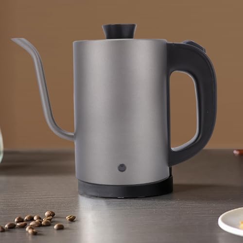 600W 0.8L Gooseneck Electric Kettle - Fast Boil Pour Over Kettle with Auto Shut Off for Coffee Tea (US Plug 110V) - Image 6