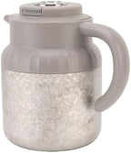 Fabater Tea Infuser Pot, 1100ml Mechanical Temperature Display Single Hand Operation Multifunctional Mechanical Tea Kettle, Portable Pot with Fine Mesh Filter for Home Office Travel - Image 3