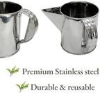 Stainless Steel Thai Tea Pot with Reusable Cloth Filter – Ground Tea Coffee Strainer for Thai Iced Tea, Teh Tarik pulled tea jug & Pour Over Brewing - Image 6