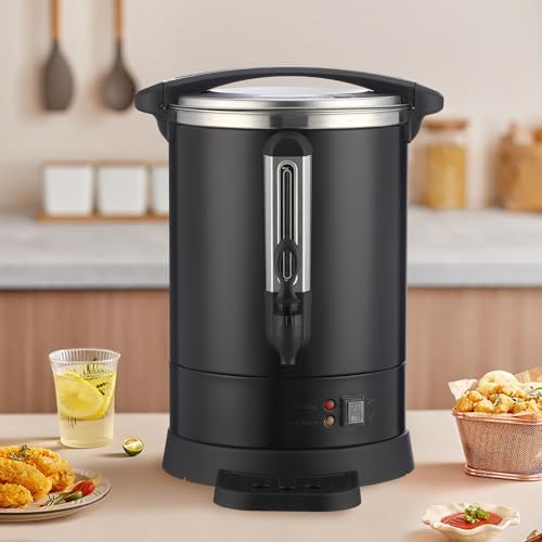 120-Cup (18L) Commercial Coffee Urn – Stainless Steel Electric Hot Beverage Dispenser with Fast Brew & Double-Wall Insulation, Easy to Clean for Large Events, Catering, Churches, and Gatherings - Image 6
