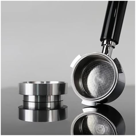 Espresso Dosing Funnel 10 Pcs Coffee Metering Rings Magnetic Funnel Espresso Machine Accessories Barista Tools(Black,58mm) - Image 6