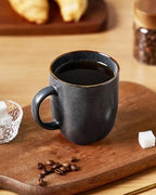 famiware Coffee Mugs Set of 4, Ocean Square 13oz Coffee Cup Set with Handle - Image 3