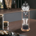 Cold Brew Coffee Maker, Iced Coffee Cold Brew Drip Tower, 20.29oz Capacity and Built-In Filter, Precise Drip Control, for Home, Gatherings, Office, Cafe - Image 3