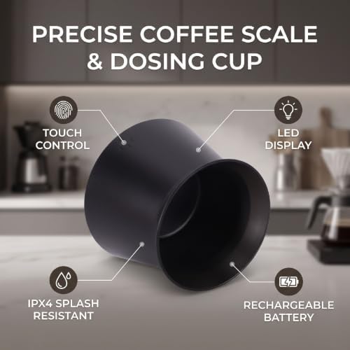 Pssopp Espressoes Dosing Cup with Scale, USB C Rechargeable - Image 4