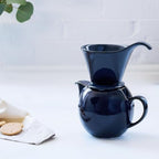 Zero Japan Bee House Round Teapot For One, 24 Oz - Ceramic Tea Pot with Stainless Steel Lid and Infuser, Diswasher and Microwave Safe Tea Pots (Jeans Blue) - Image 6
