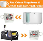 16pcs 9oz Sublimation Stackable Coffee Mugs with Stand, Blank Mug Set Bulk for Sublimation, White Plain Ceramic Mug Cups for Latte, Tea, Milk, Hot Cocoa, Drinks (4 Set of 16 Pcs Mugs) - Image 3