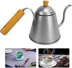Gavigain Tea Kettle Stovetop, 1000ml Classic Gooseneck Kettle Stainless Steel Gooseneck Tea Kettle for Drip Coffee, French Press and Tea - Image 7