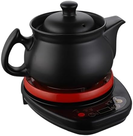 Electric Kettle, Ceramic Hot Pot for Cooking and Soups, Multifunctional Health Cooker with Automatic Temperature Control (5L) by Unknown