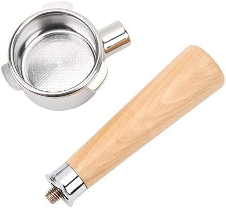Jiawu 54mm Bottomless Portafilter Stainless Steel Naked Handheld for 8 Series 870 880, Clear View Coffee Extraction, Detachable & (#2) - Image 7