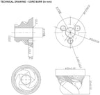 Conical Grinder Burr Set Replacement Replacement Stainless Steel Conical Grinder Burr Set, 48mm Accessories - Image 4