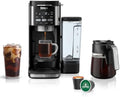 Ninja (Refurbished) Drip Coffee Maker | DualBrew Pro Hot & Iced Coffee | Compatible with K-Cup Pods | 3 Brew Styles (Classic, Rich, & Iced) | 60oz Removable Reservoir & Dishwasher Safe | (Renewed) by Amazon+Renewed
