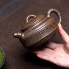 Tea Kettle Office Original Ore Kung Fu Tea Set Home Tea Room Retro Stoneware Teapot Ceramic Tea Infuser - Image 3