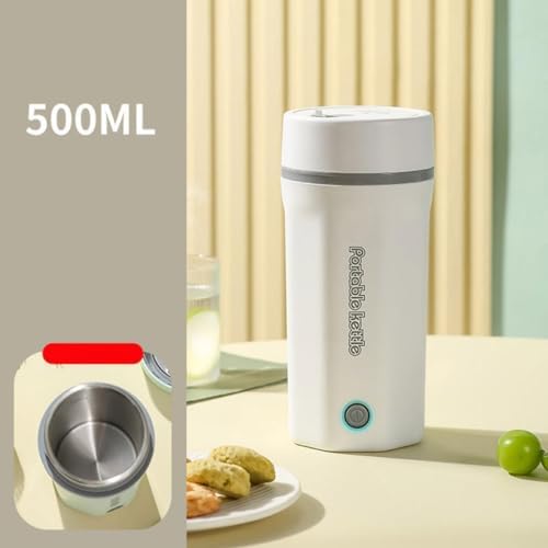 Portable Electric Kettle 110V, 304 Steel, Quick Boil,white - Image 7