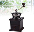 Hand Coffee Bean Grinder Vintage Stainless Steel Manual Adjustable - Image 3