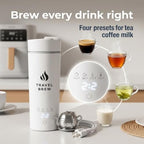 Travel Tea Kettle With Tea Infuser - 500ml with Auto Shut Off Protection - Image 2
