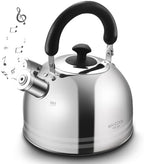 Tea Kettle, 5.7QT 6L Whistling Tea Kettle for Stove Top by MAXCOOK